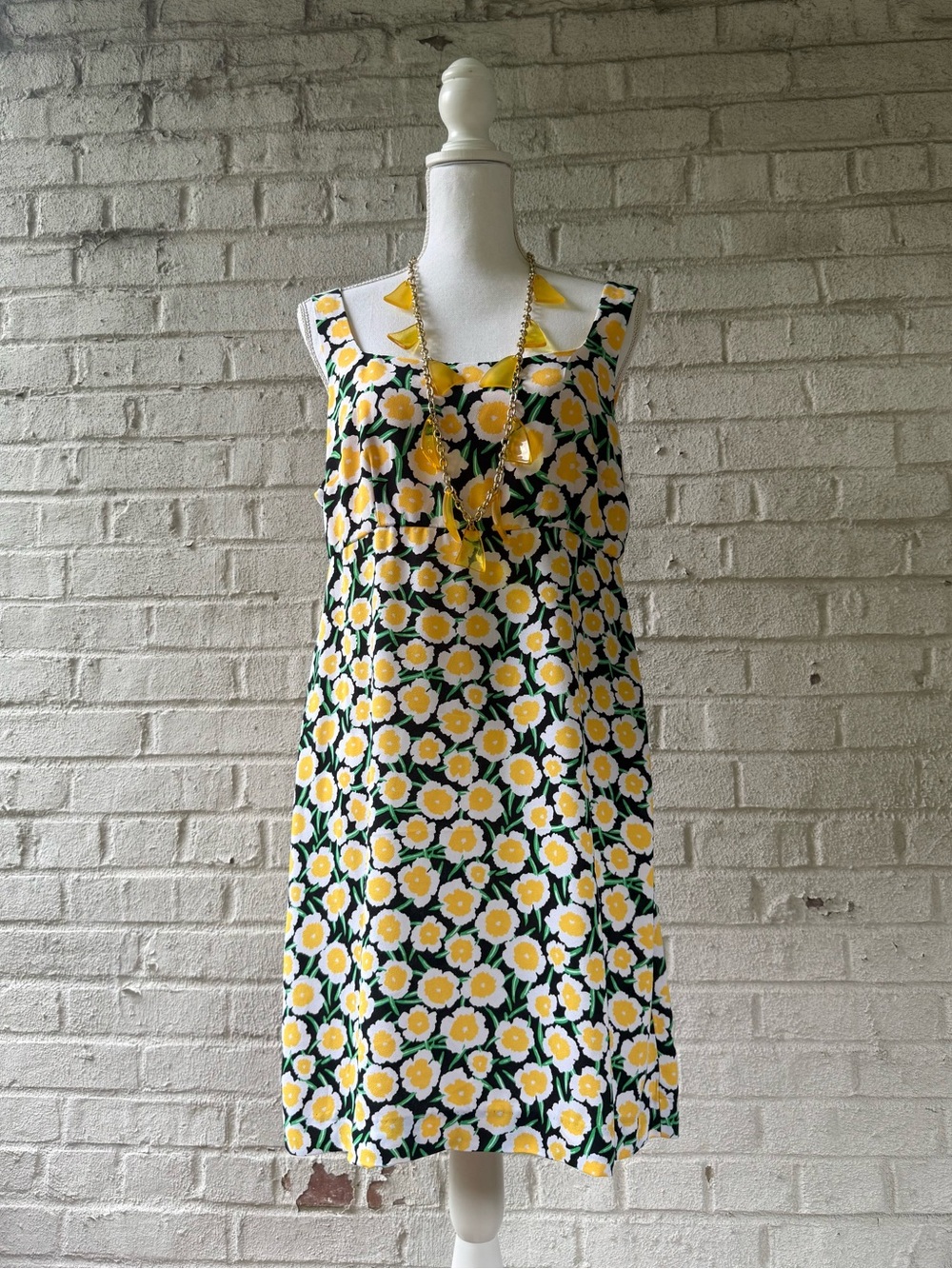 DVF Floral Sleeveless Crepe Shift Dress🌼